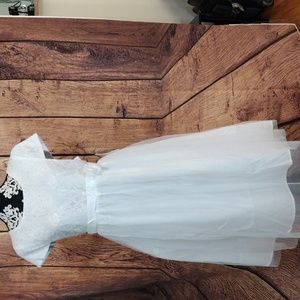 NWT Emerasld Gumdrops Girls Formal White Dress